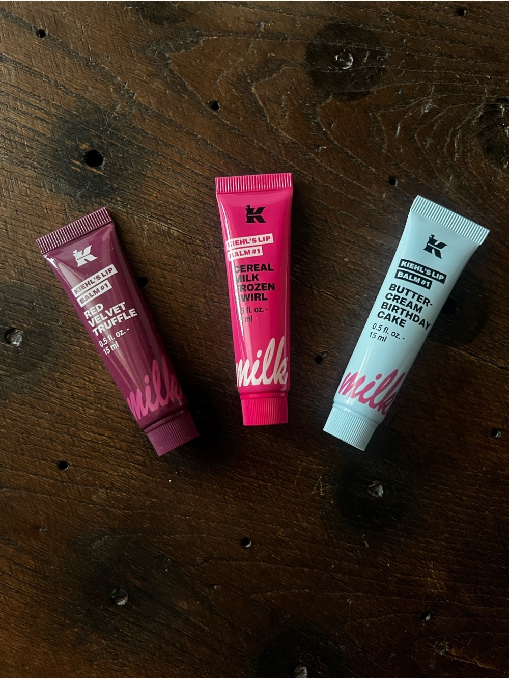 NWT - Kiehl's x Milk Bar - Lip Balm Trio